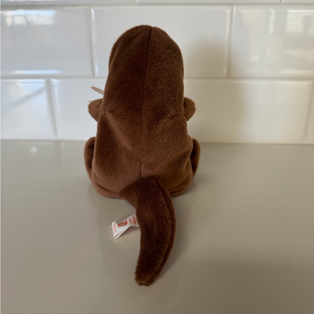 Ty Beanie Babies Seaweed The Otter With Tag Errors, Style - 4080 - Picture 5 of 9